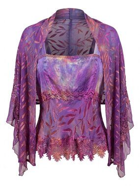 two-piece top (designer)